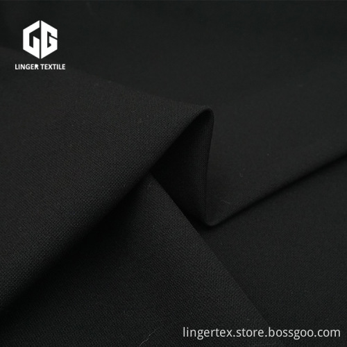 Polyester Spandex Knitted Ponte-De-Roma Fabric For Dress
